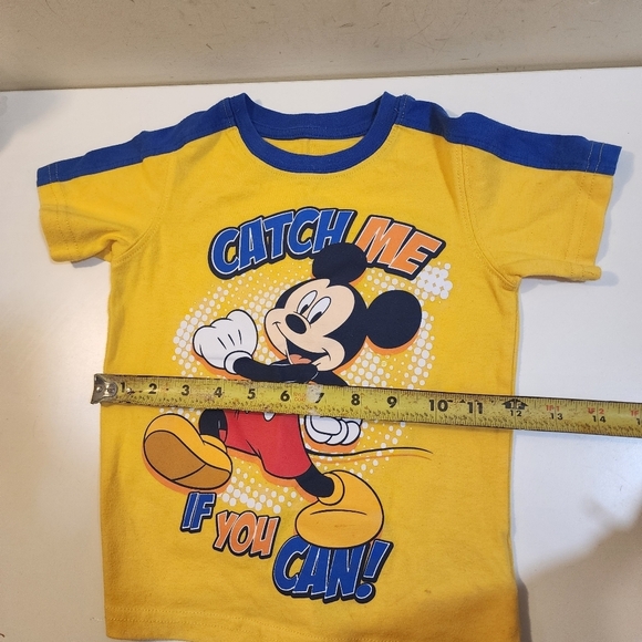 Disney Mickey Mouse Club House Yellow Kids Tshit Size 3T - Picture 8 of 9